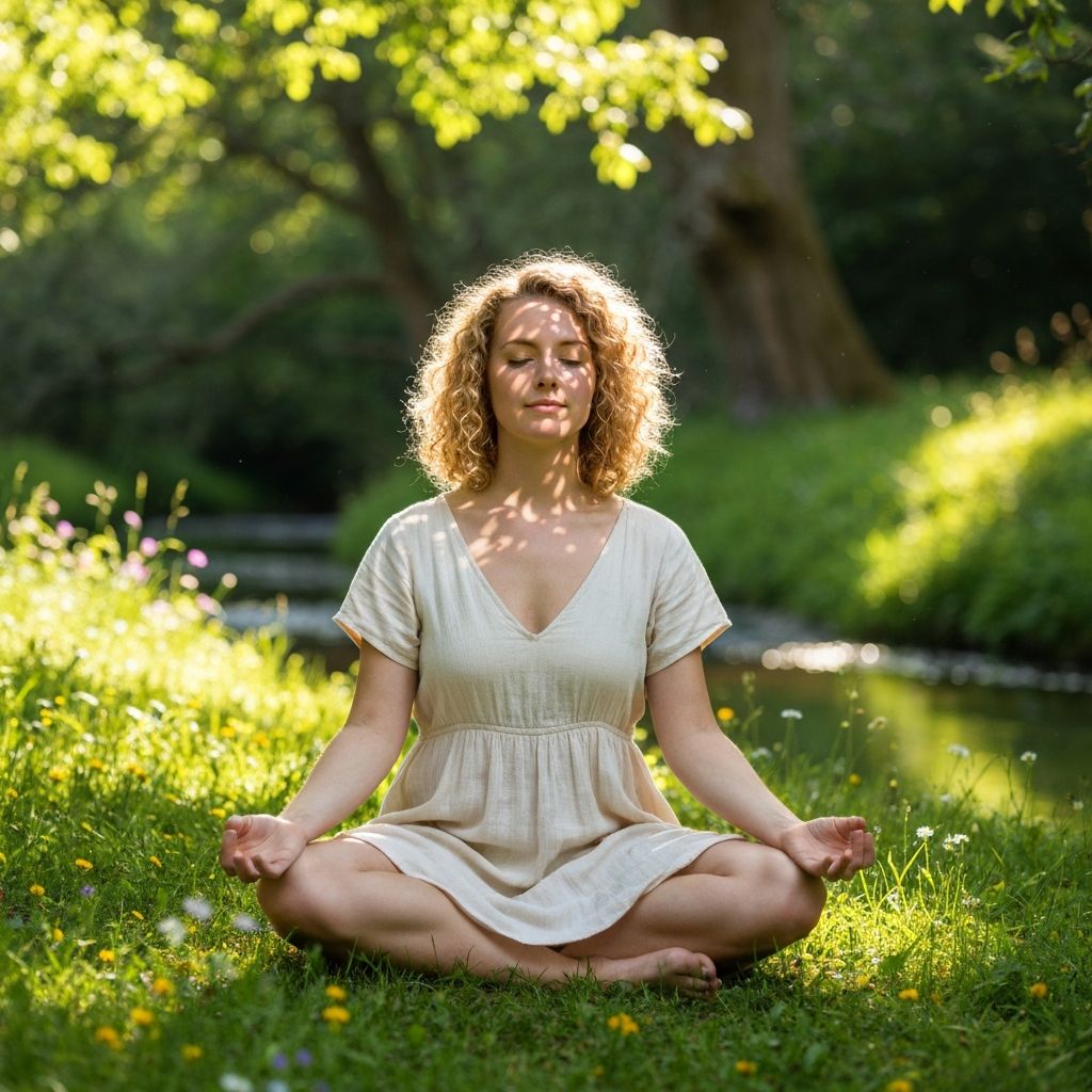 Mental Performance - Woman meditating